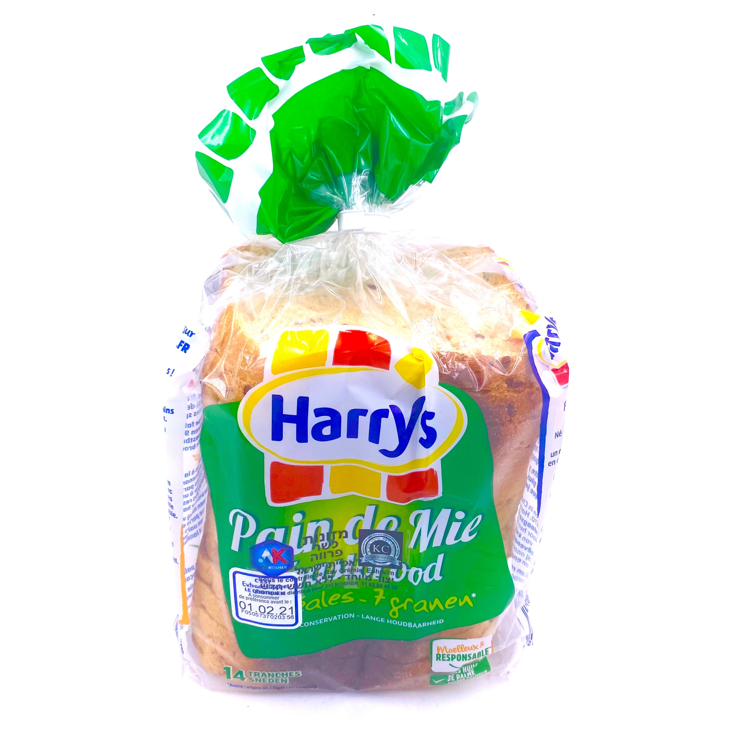 HARRYS Pain de mie 7 céréales 550g