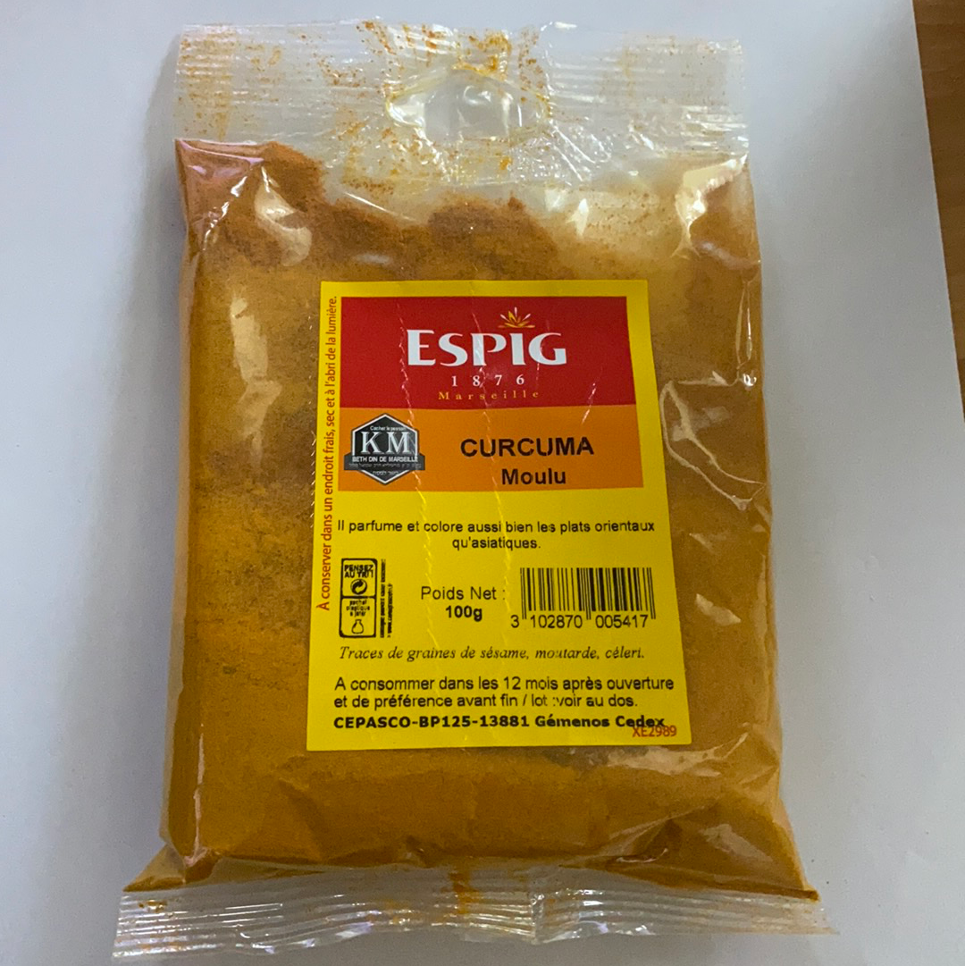ESPIG Curcuma moulu 100g