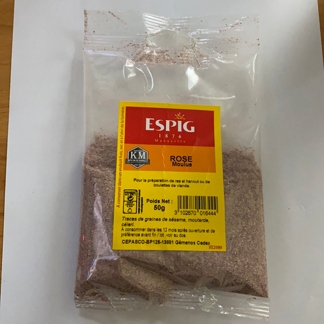 ESPIG Rose moulu 50g