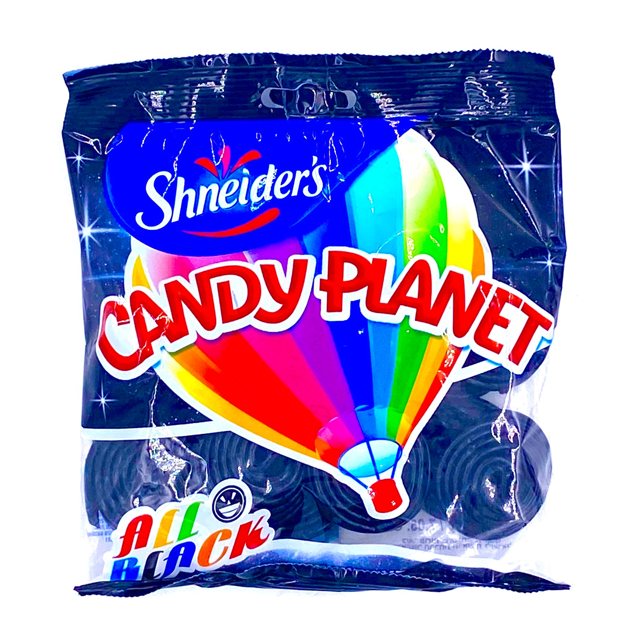CANDY PLANET Rouleau réglisse 150g