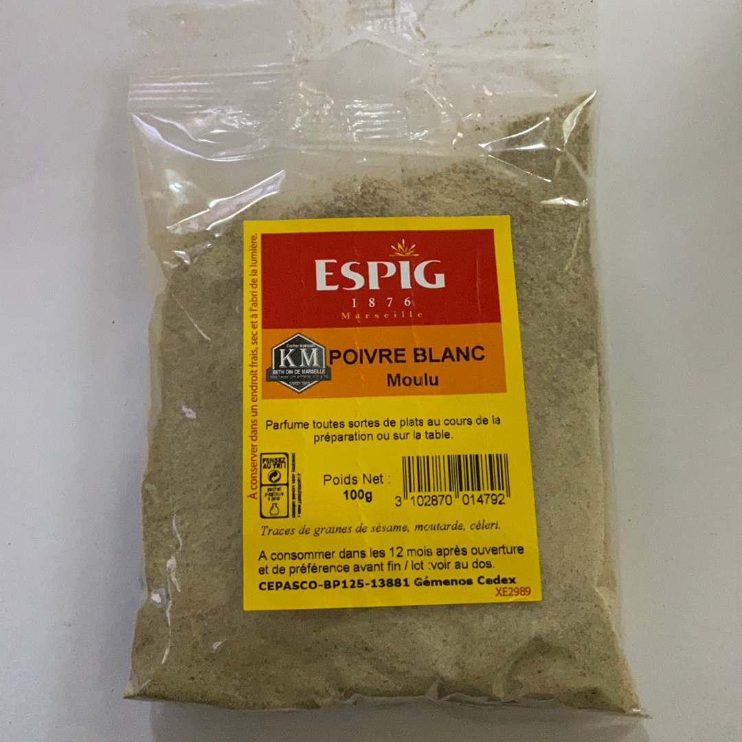 ESPIG Poivre blanc 100g