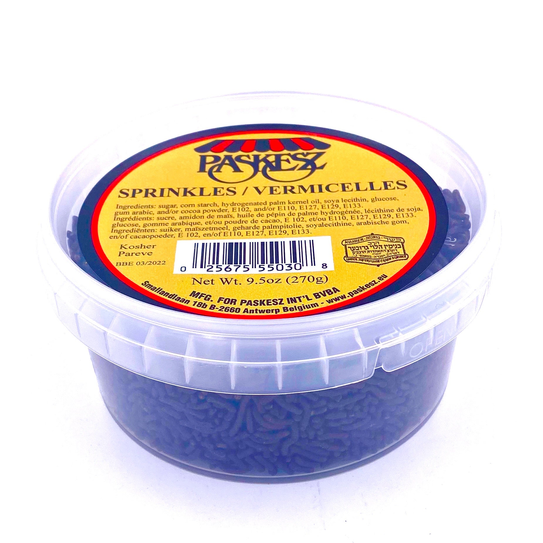 PASKESZ Vermicelles chocolat 270g