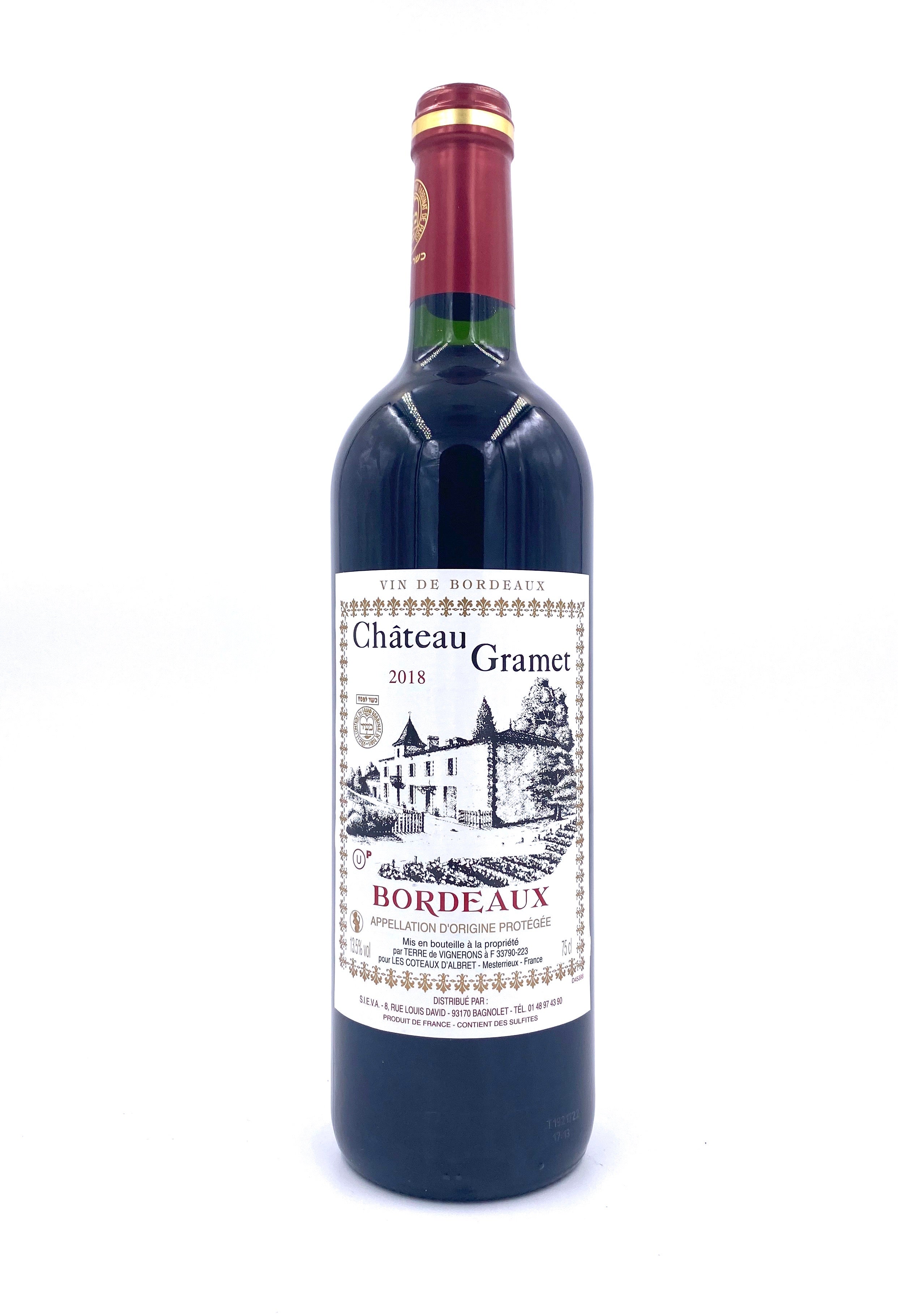Château gramet Bordeaux 2018