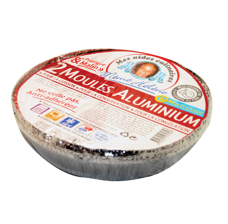 2 Moules en aluminium 1,350L