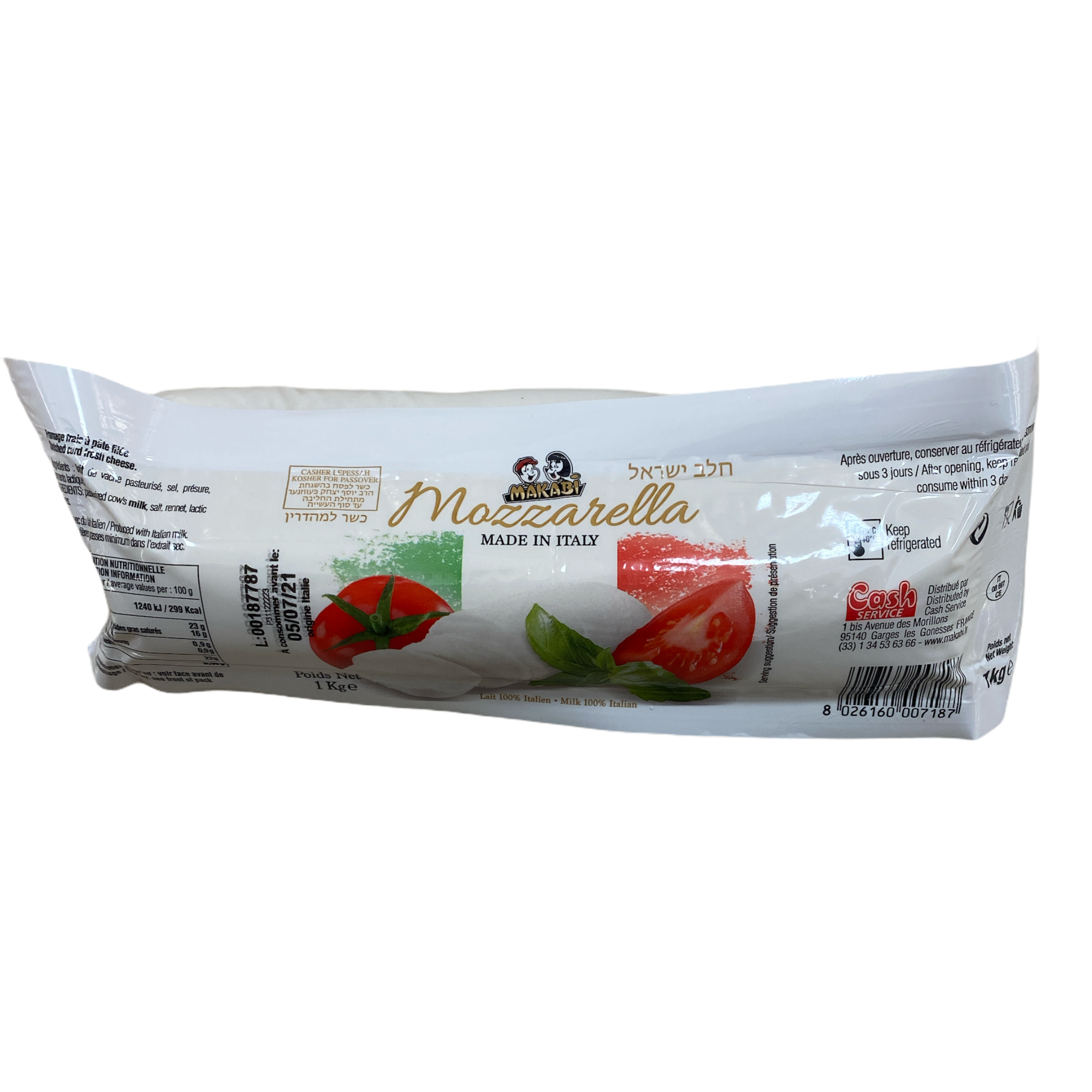 MOZZARELLA EN BLOC 1kg