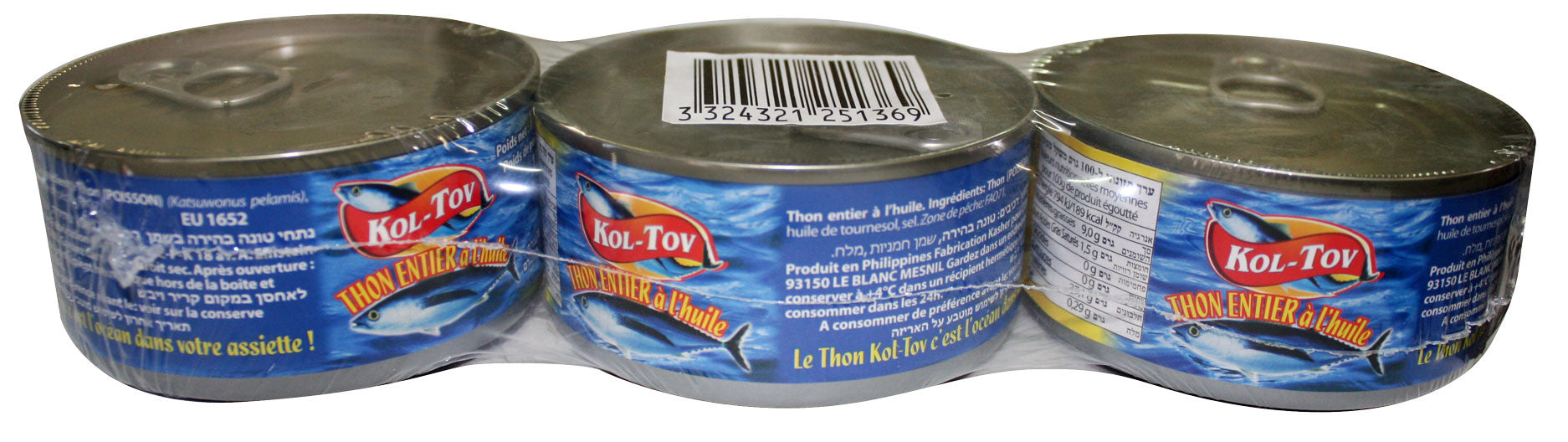 THON  LOT DE 3x170g