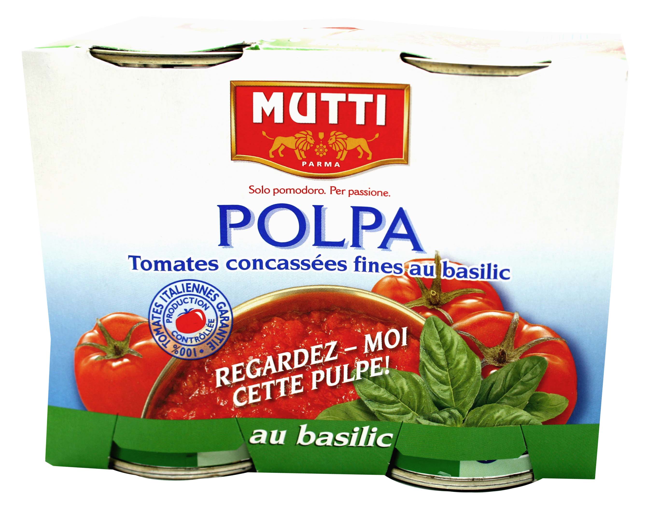 MUTTI Polpa basilic LOT 2x210mL