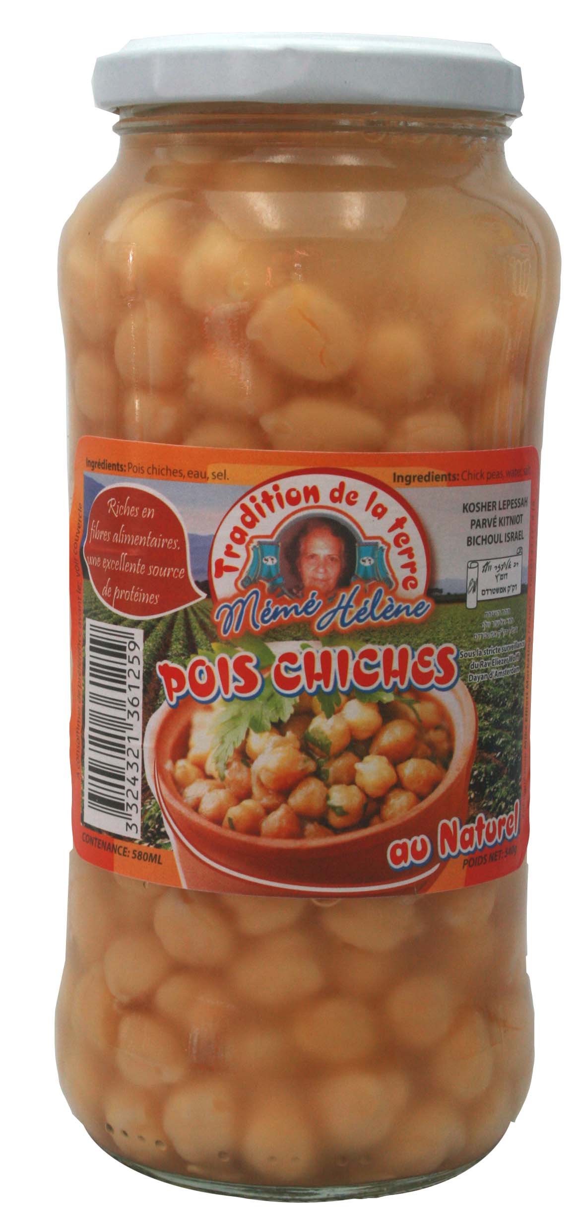 Pois chiche cuit MEME HELENE  720ml