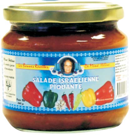 SALADE ISRAEL. PIQUANTE 370mL
